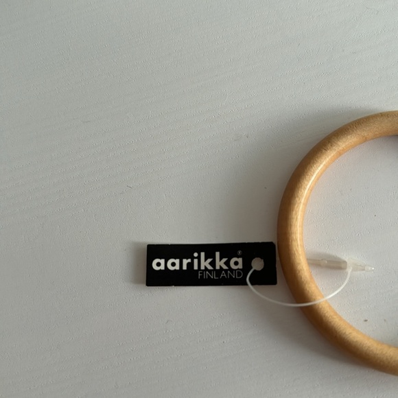 Aarikka Wooden Vintage Bracelet Bangle NWT - Picture 4 of 5